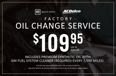 Factory Oil Change Service