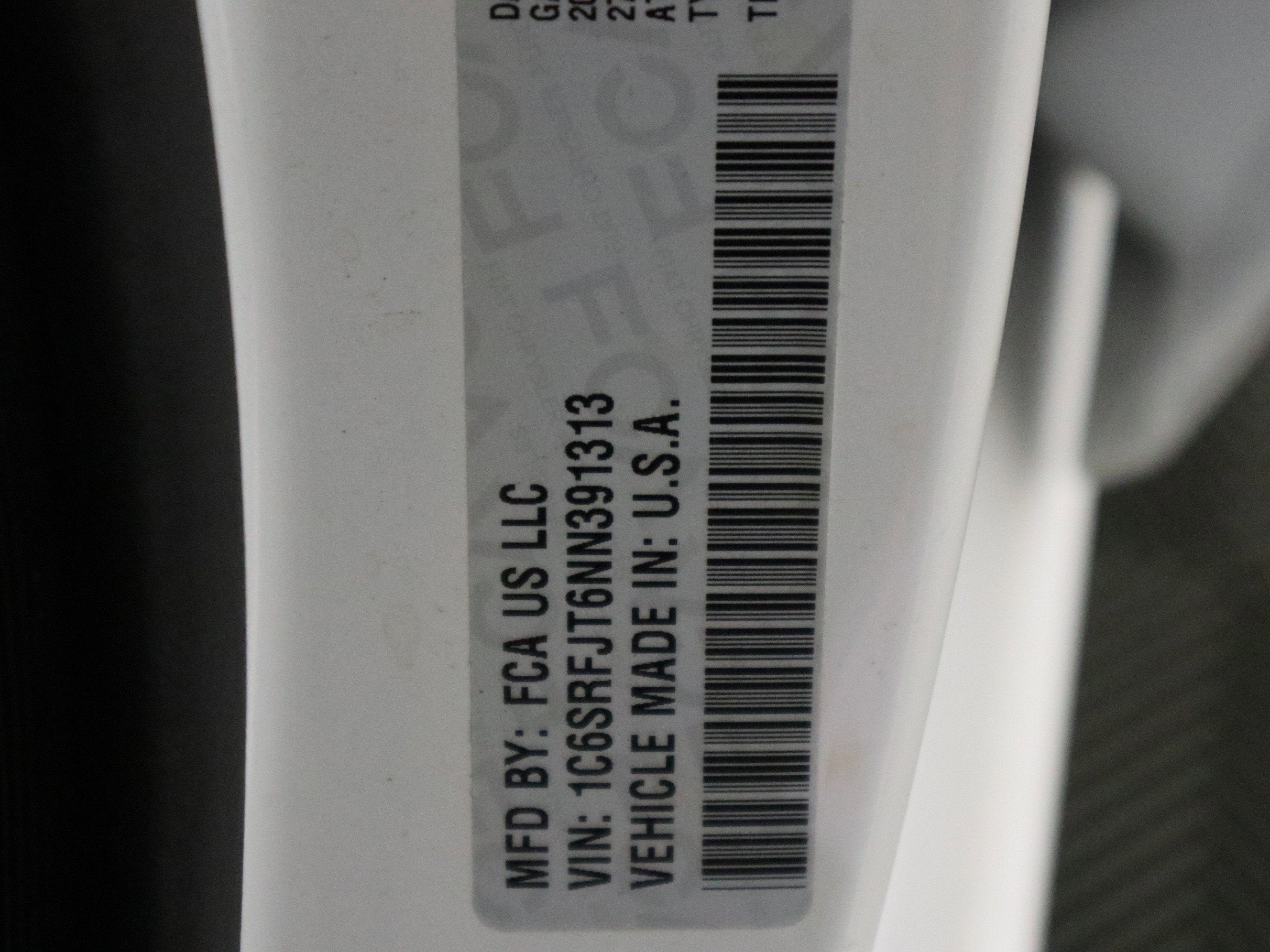 2022 RAM 1500 LARAMIE