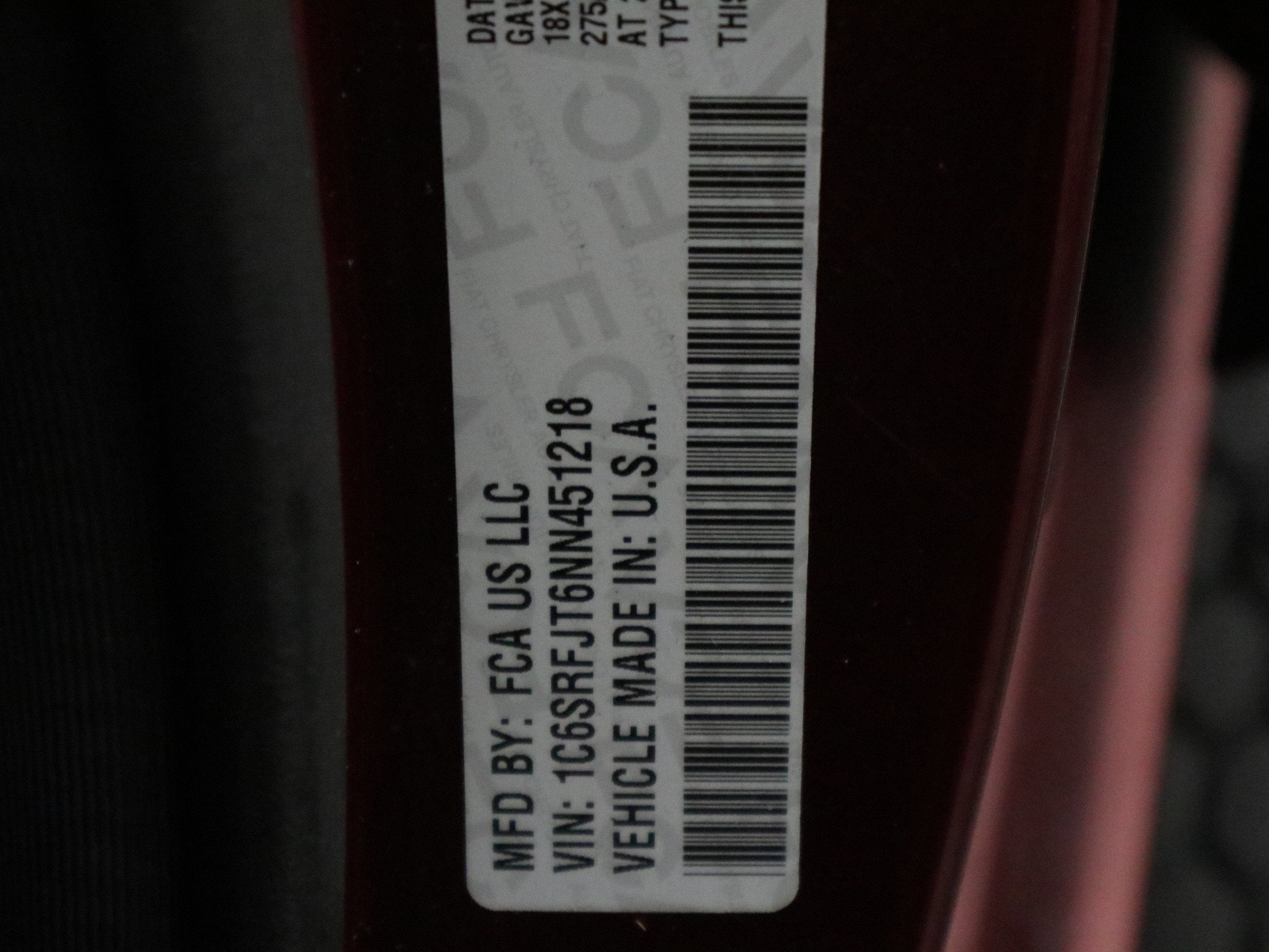 2022 RAM 1500 LARAMIE