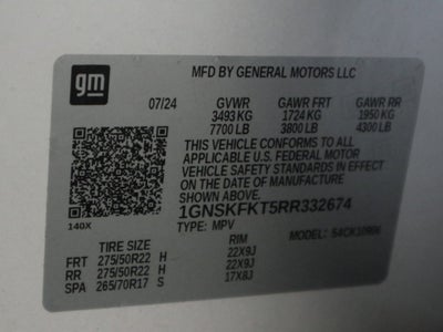 2024 Chevrolet Suburban Premier 4WD