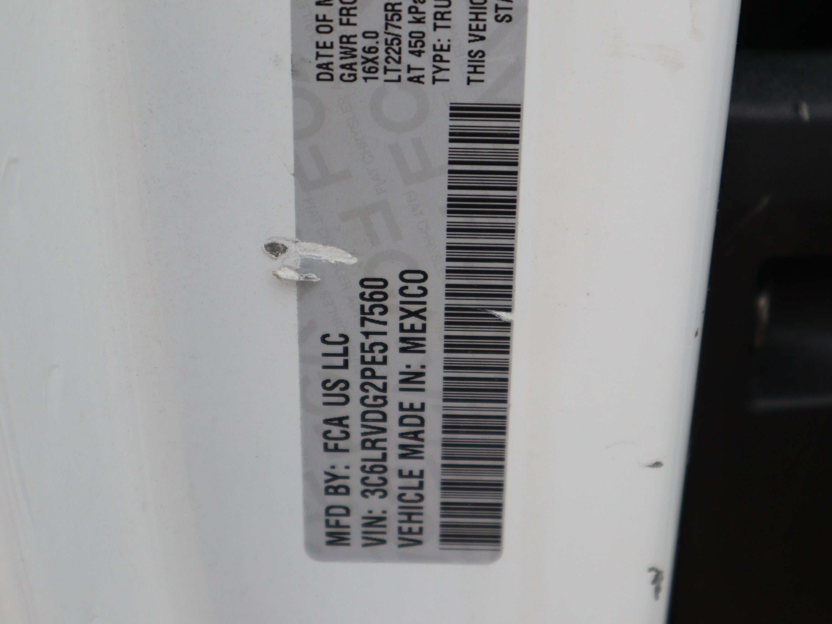 2023 RAM Promaster High Roof