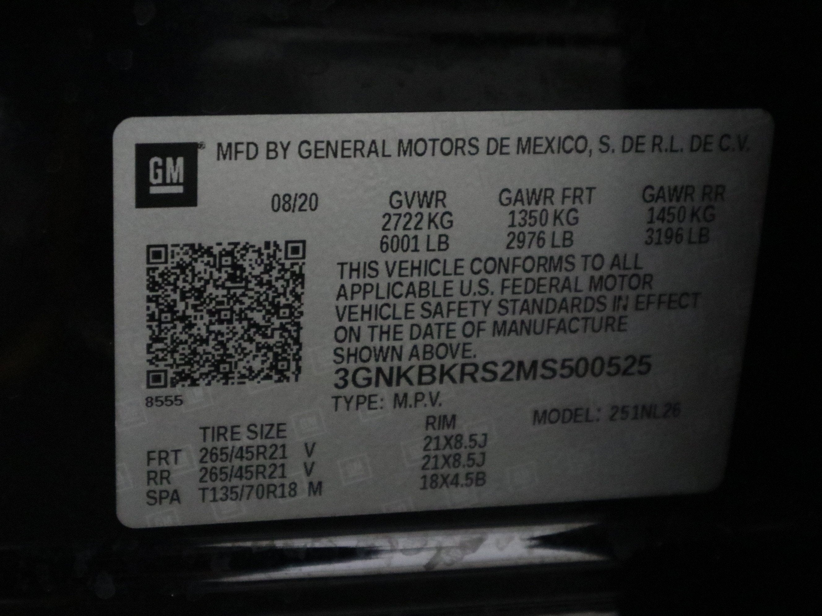 2021 Chevrolet Blazer RS AWD