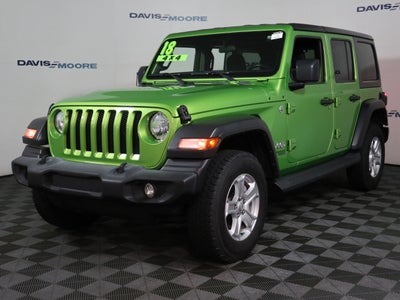2018 Jeep Wrangler Unlimited Sport S 4x4