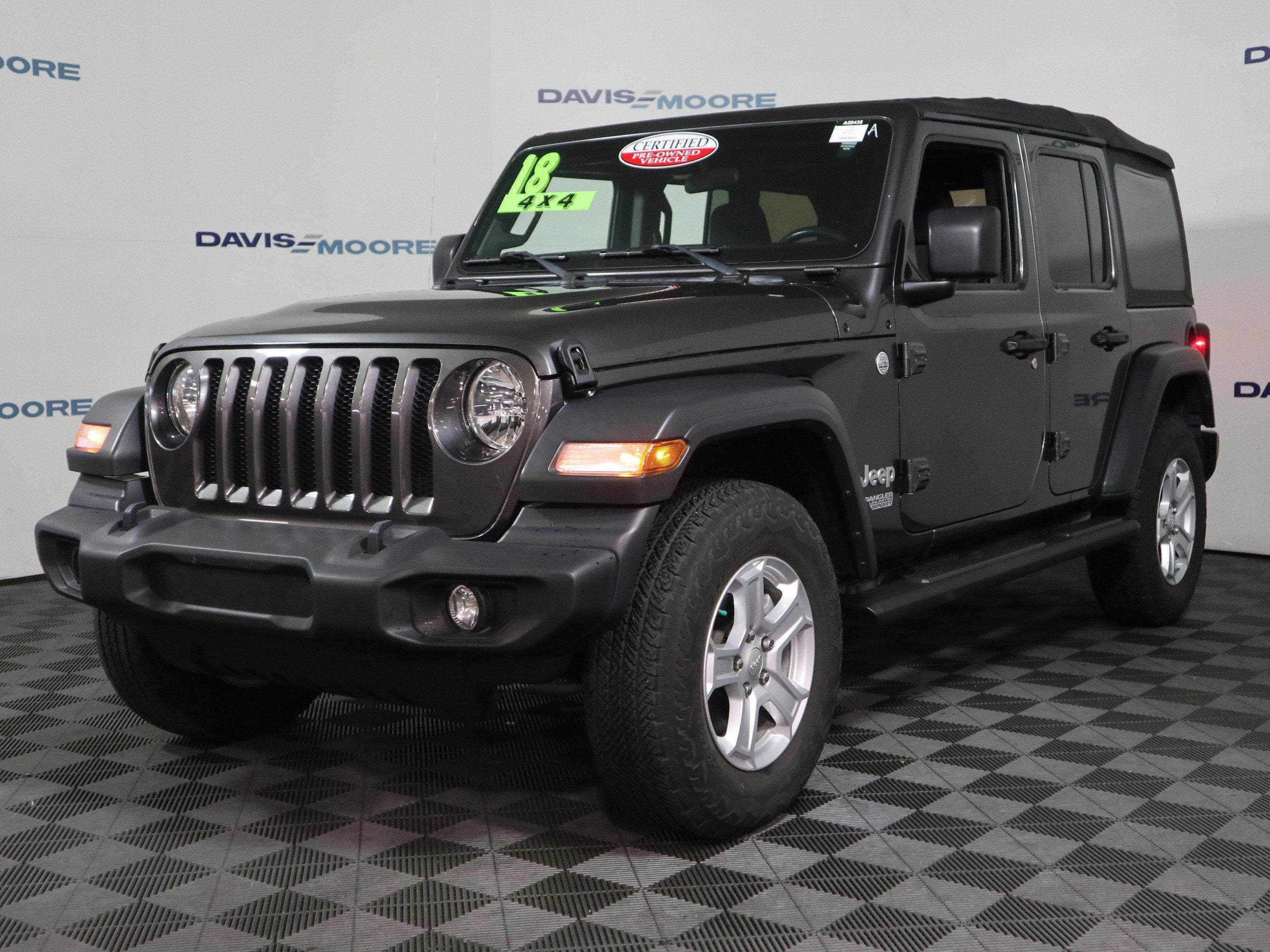 2018 Jeep Wrangler Unlimited Sport S 4x4