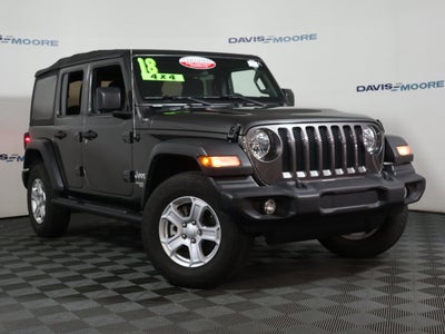 2018 Jeep Wrangler Unlimited Sport S 4x4