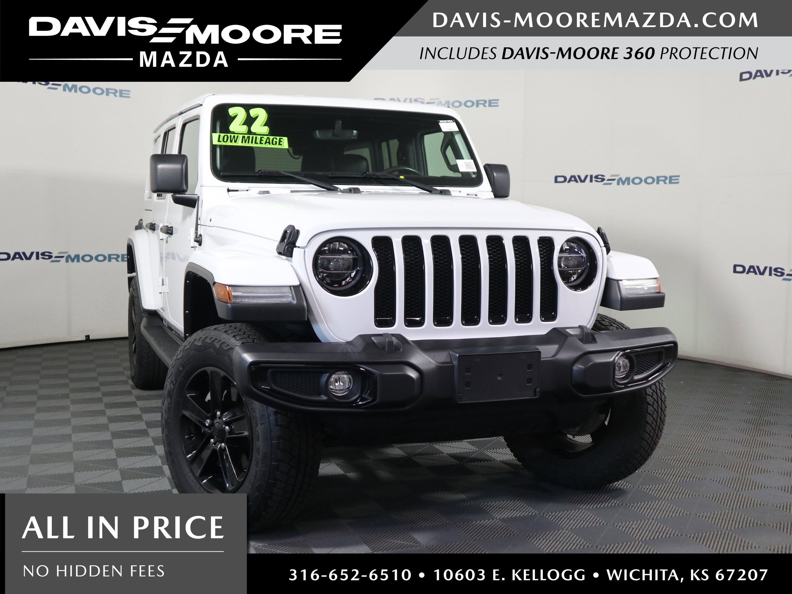 2022 Jeep Wrangler Unlimited Sahara Altitude 4x4