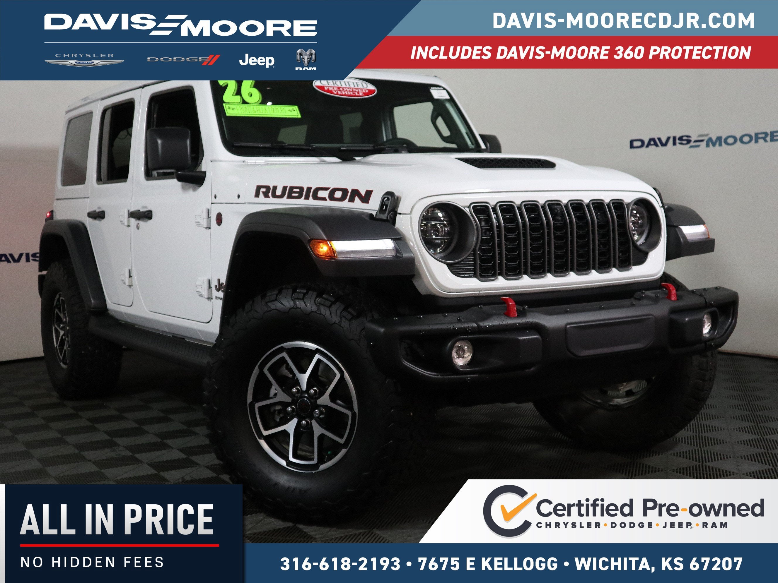 2026 Jeep Wrangler 4-Door Rubicon 4x4