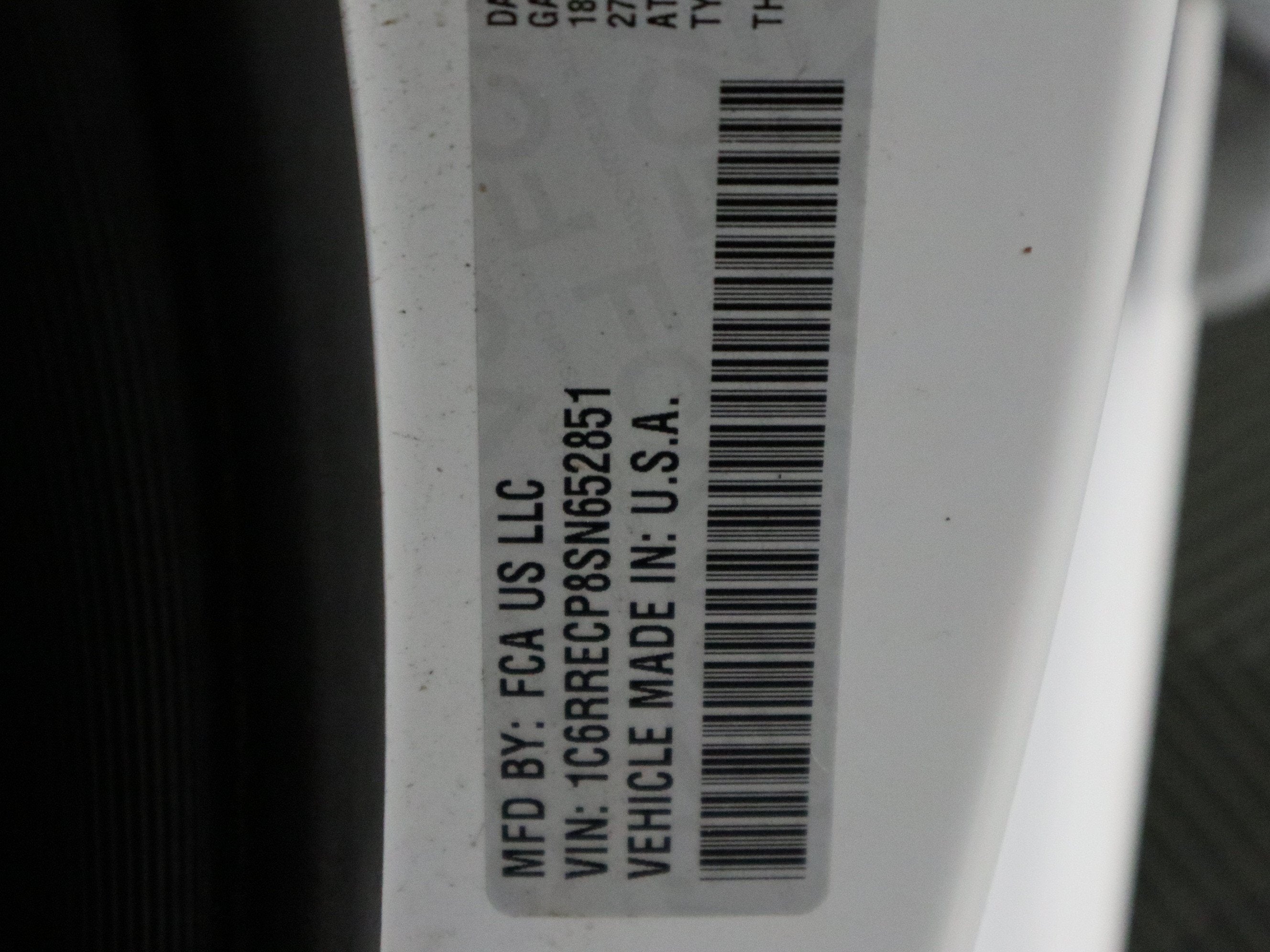 2025 RAM 1500 Tradesman Quad Cab 4x2 6'4" Box