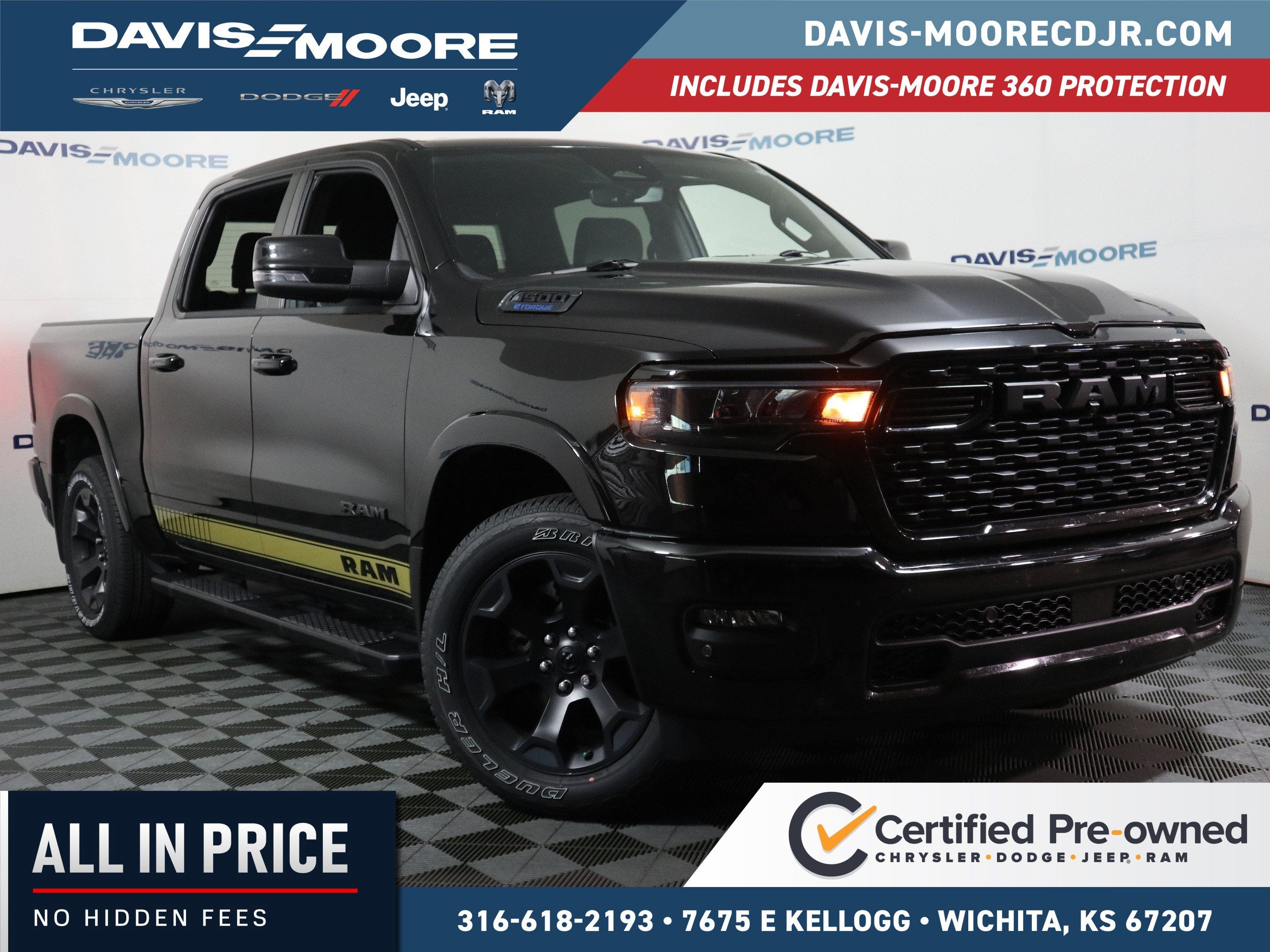 2025 RAM 1500 Big Horn Crew Cab 4x4 5'7" Box