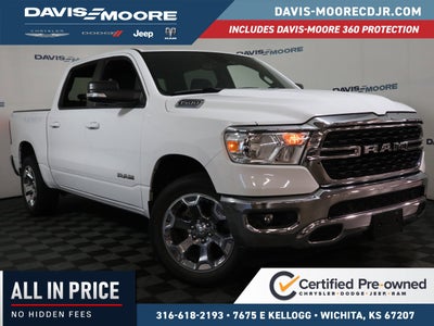 2022 RAM 1500 Big Horn Crew Cab 4x4 5'7" Box