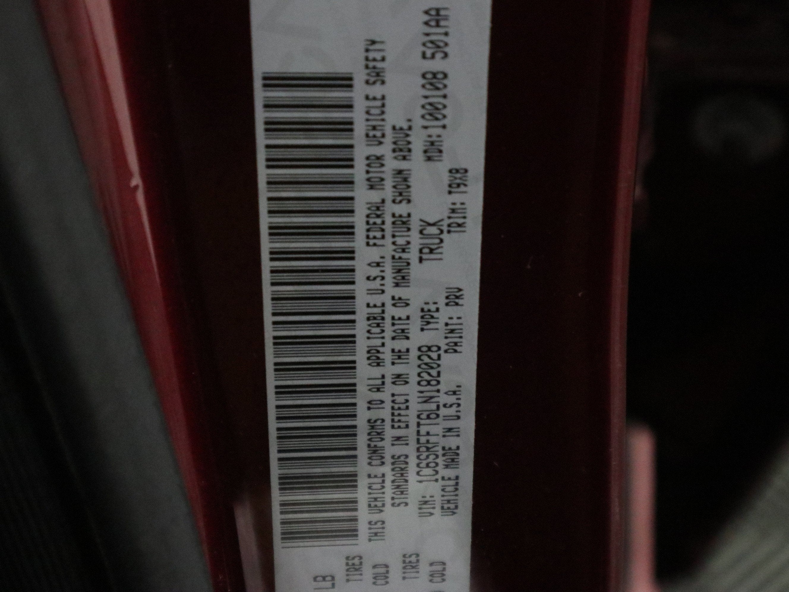 2020 RAM 1500 Big Horn