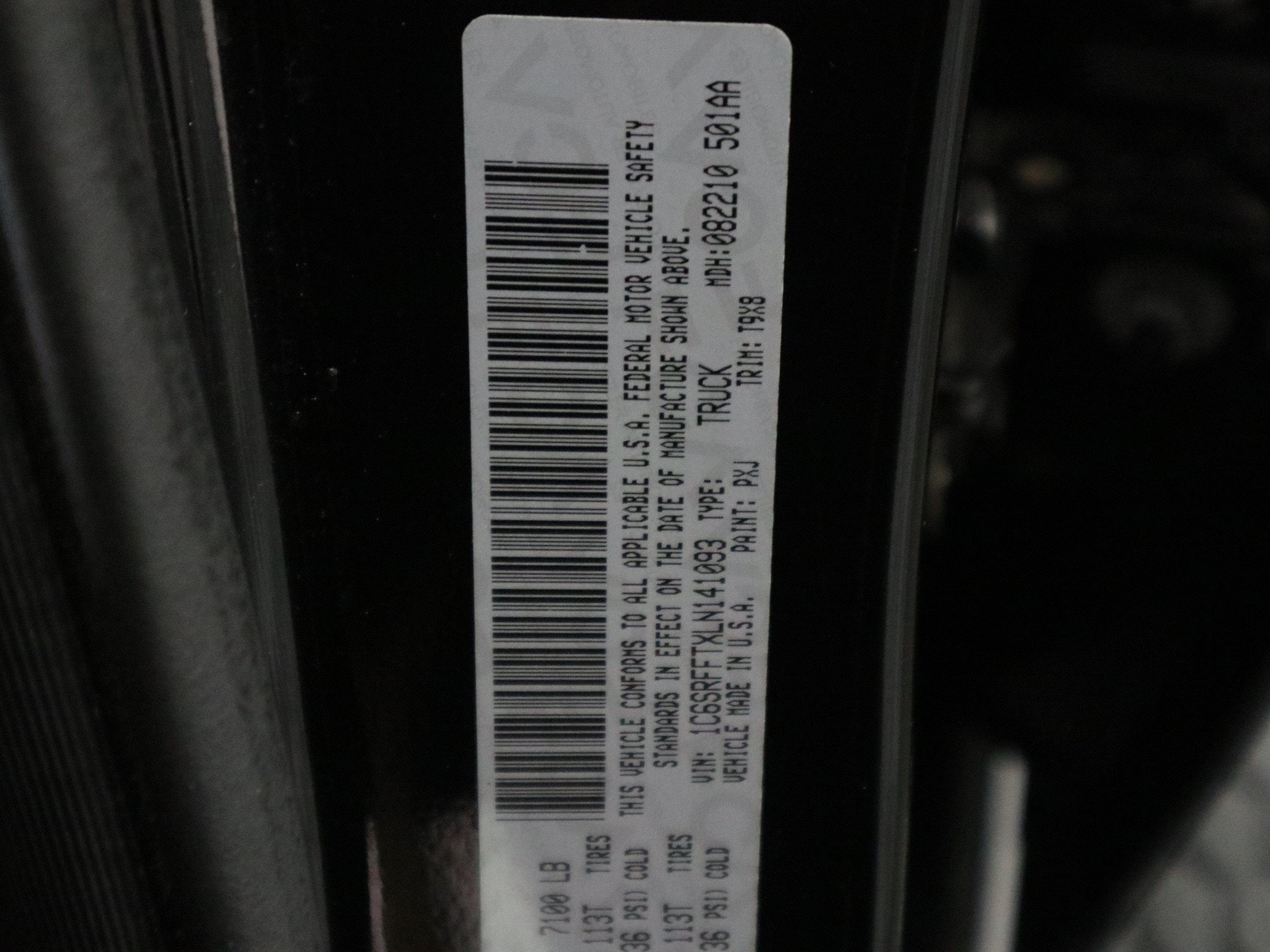 2020 RAM 1500 Big Horn Crew Cab 4x4 5'7" Box