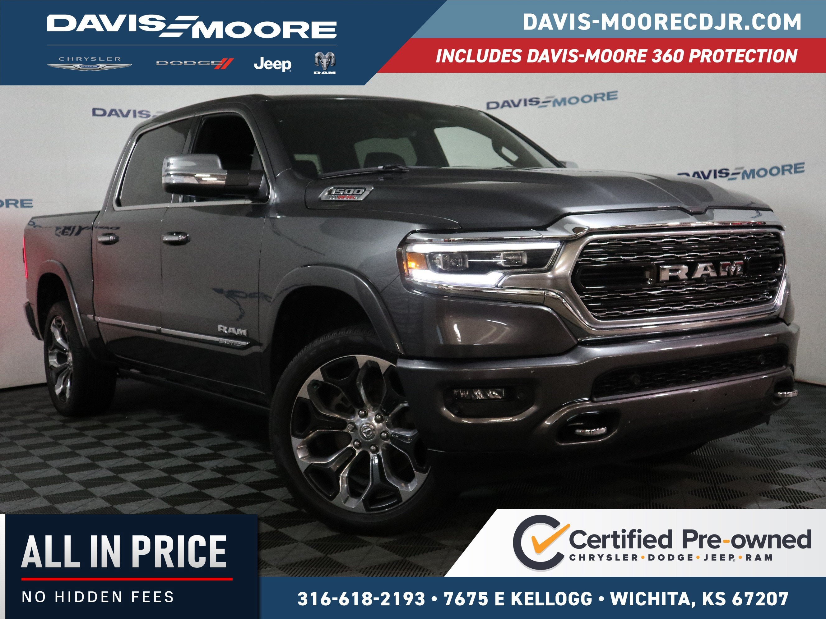 2022 RAM 1500 Limited Crew Cab 4x4 5'7" Box