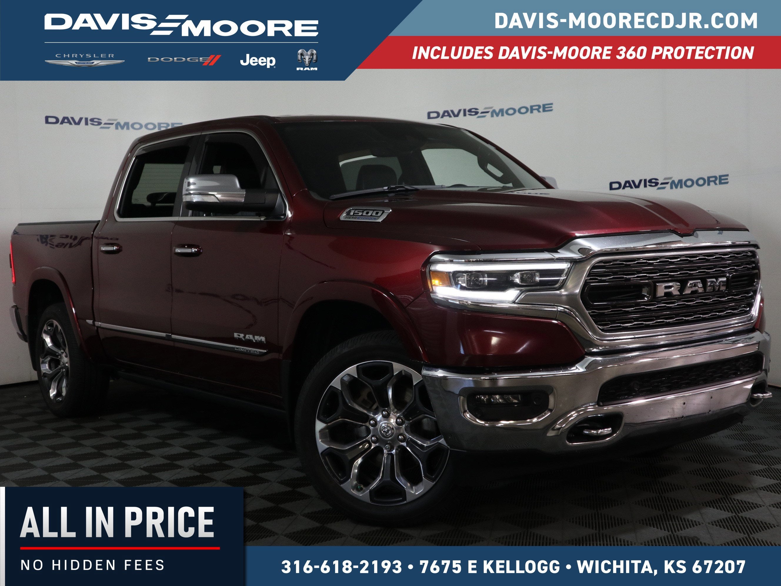 2021 RAM 1500 Limited Crew Cab 4x4 5'7" Box
