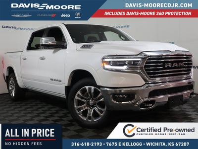 2022 RAM 1500 Limited Longhorn Crew Cab 4x4 5'7" Box