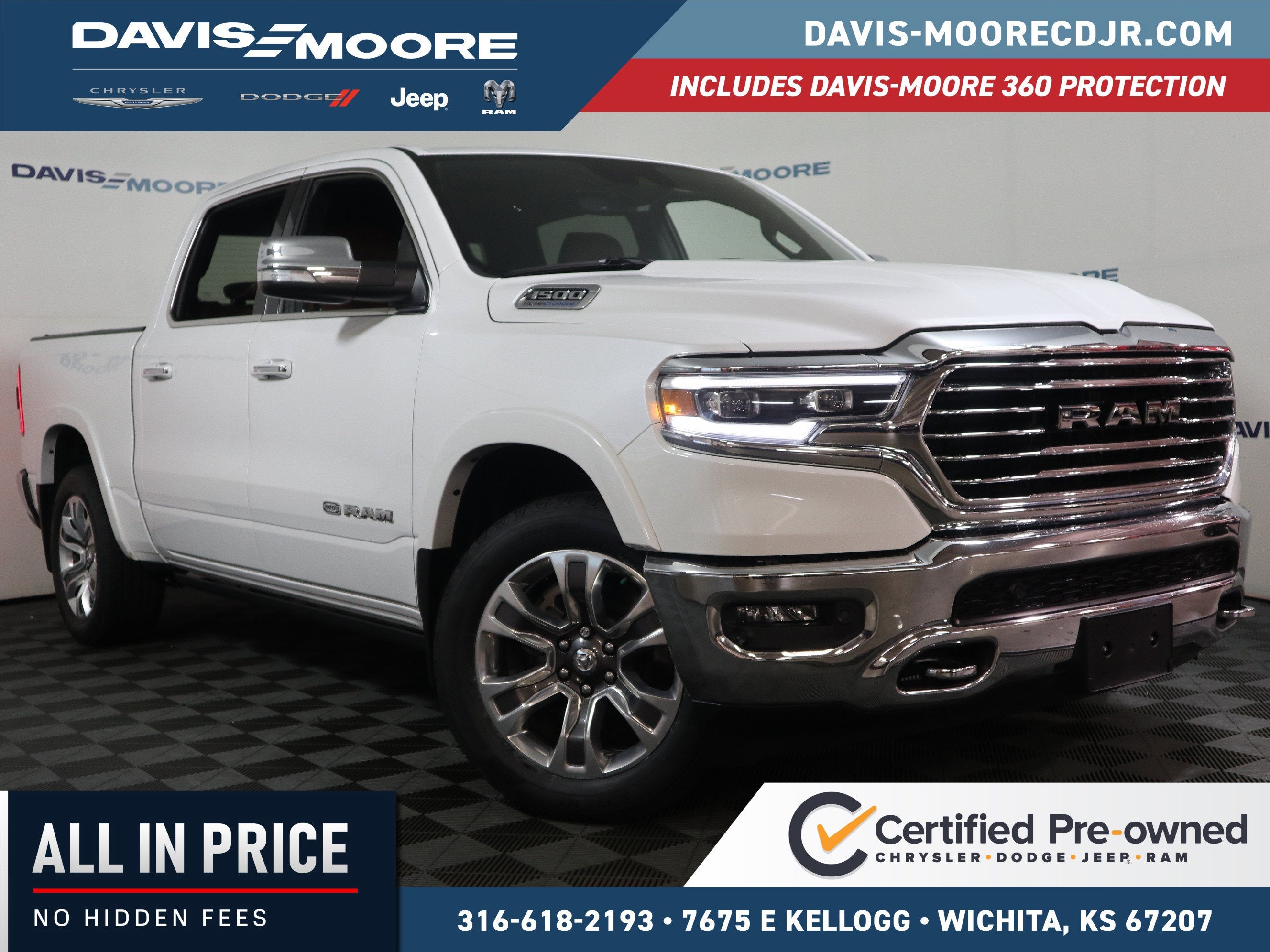 2022 RAM 1500 Limited Longhorn Crew Cab 4x4 5'7" Box
