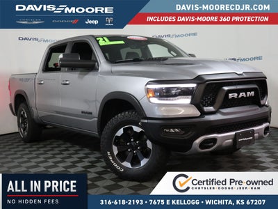 2021 RAM 1500 Rebel Crew Cab 4x4 5'7" Box