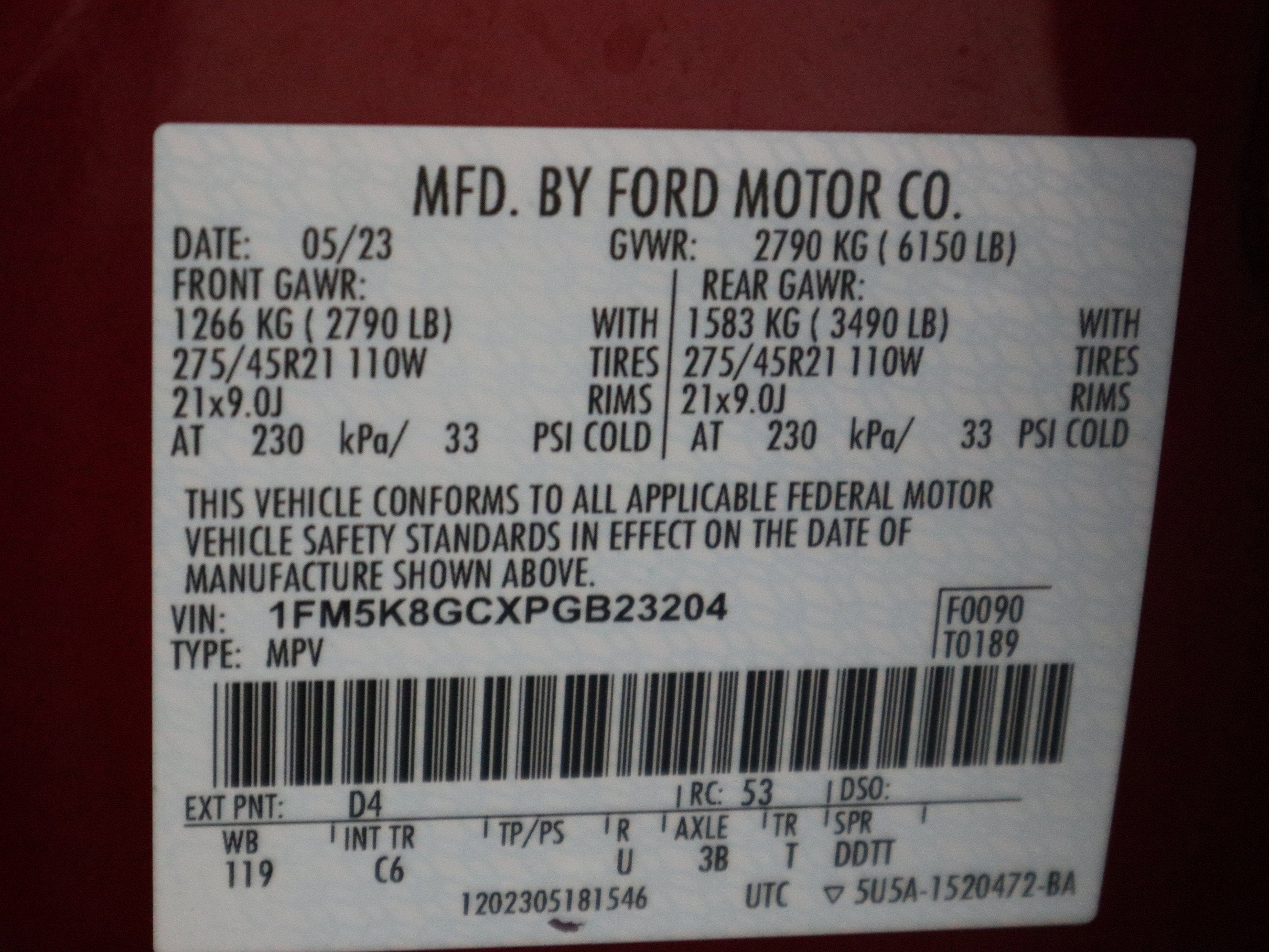 2023 Ford Explorer ST