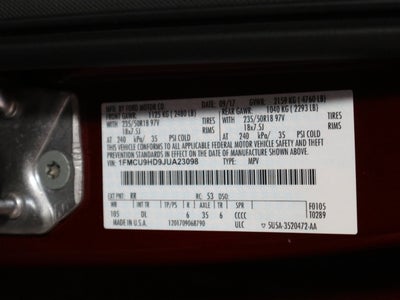 2018 Ford Escape SEL