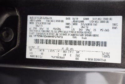 2019 Ford F-150 XLT