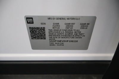 2027 Chevrolet Bolt LT