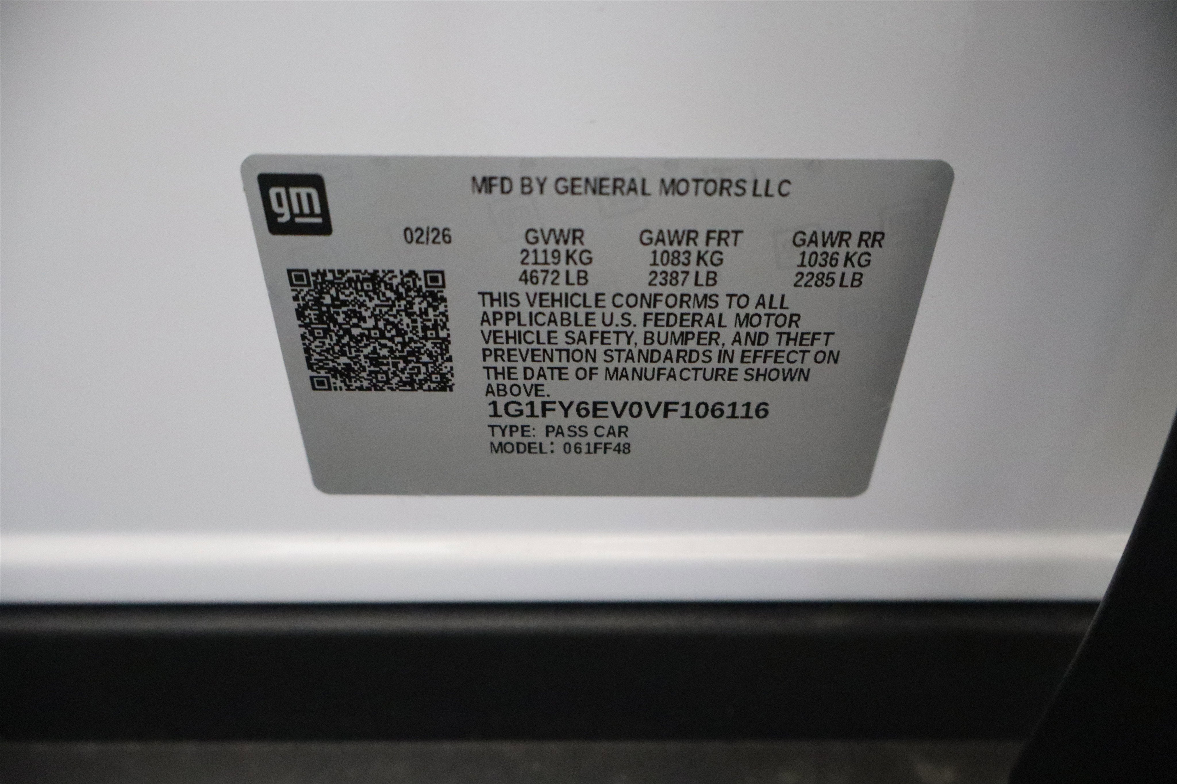 2027 Chevrolet Bolt LT