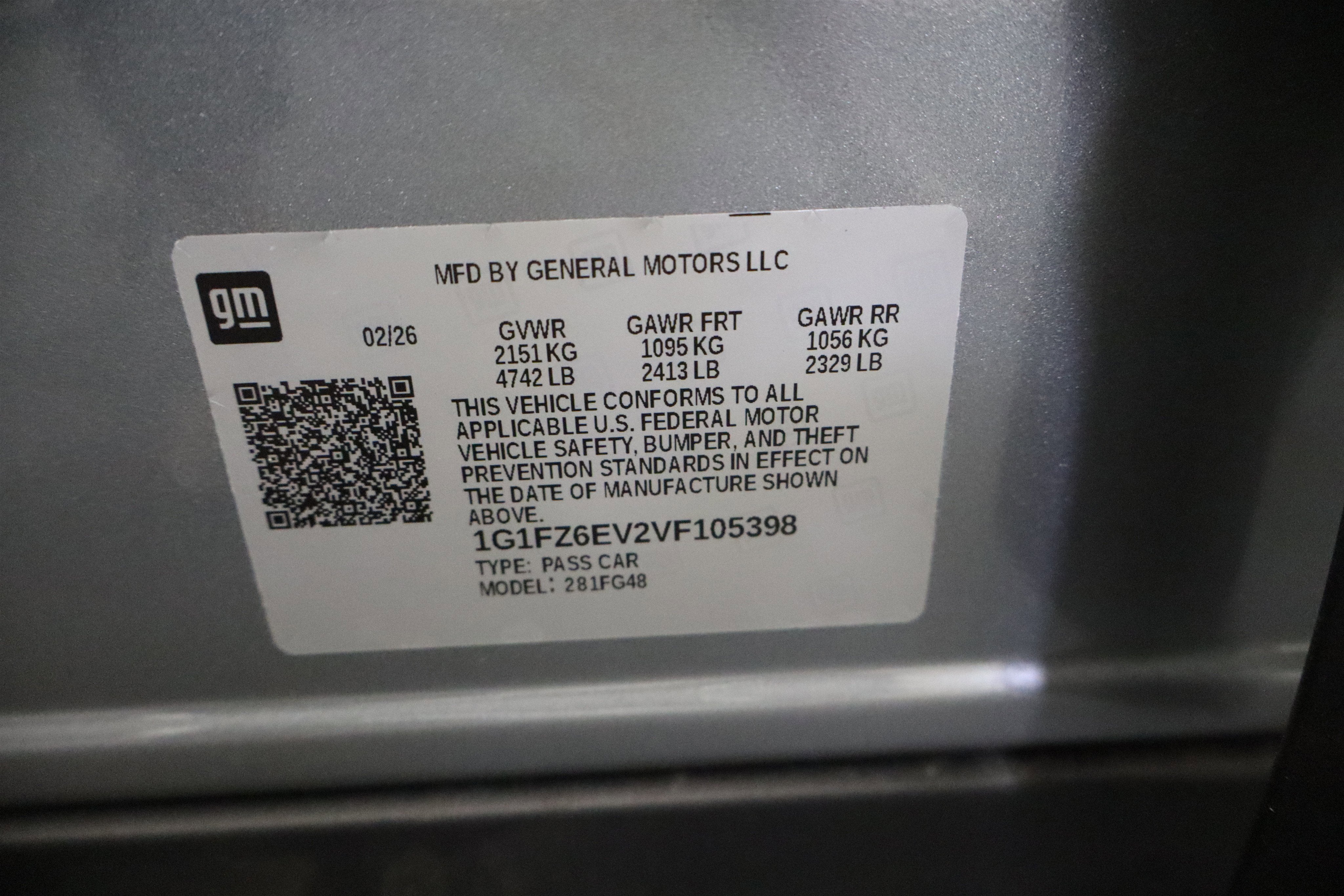 2027 Chevrolet Bolt RS