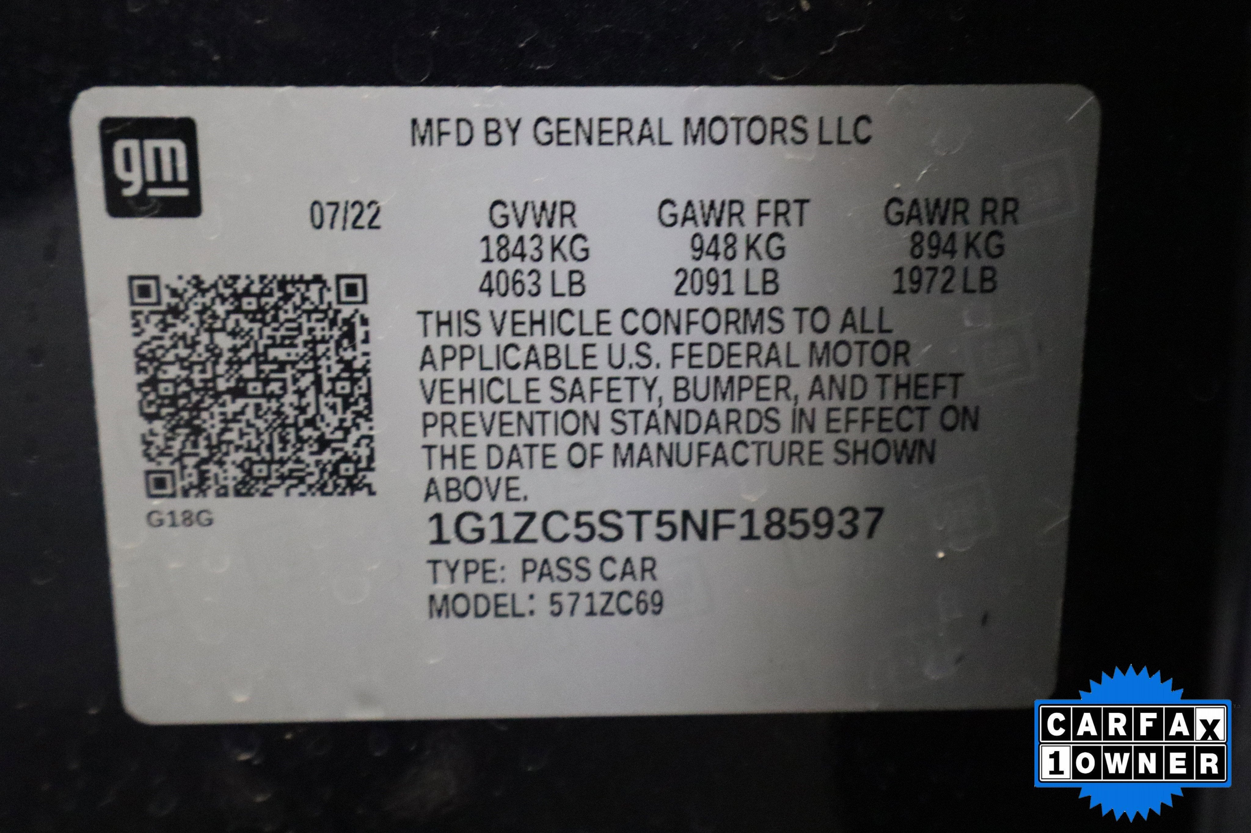 2022 Chevrolet Malibu FL