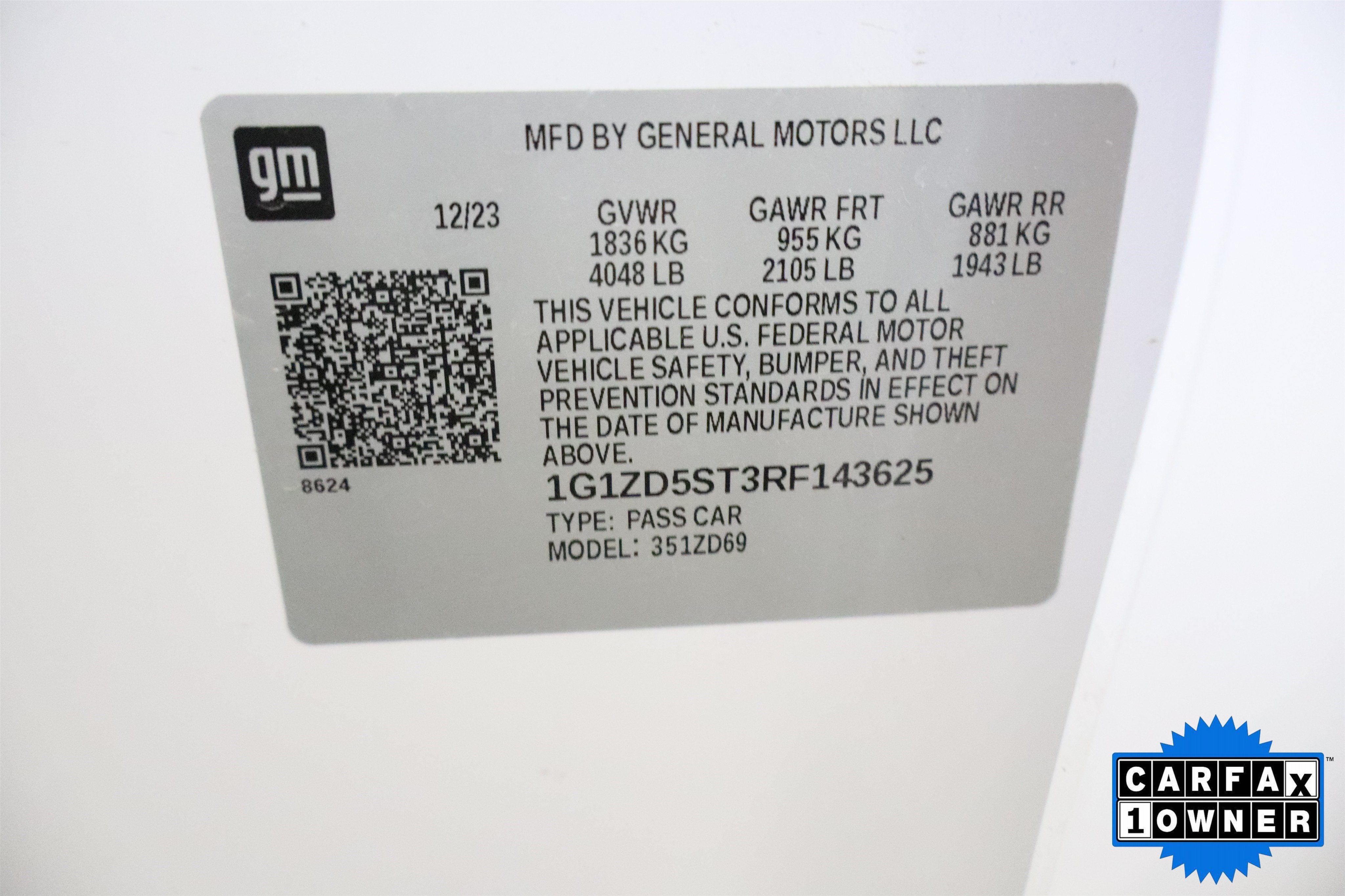 2024 Chevrolet Malibu 1LT