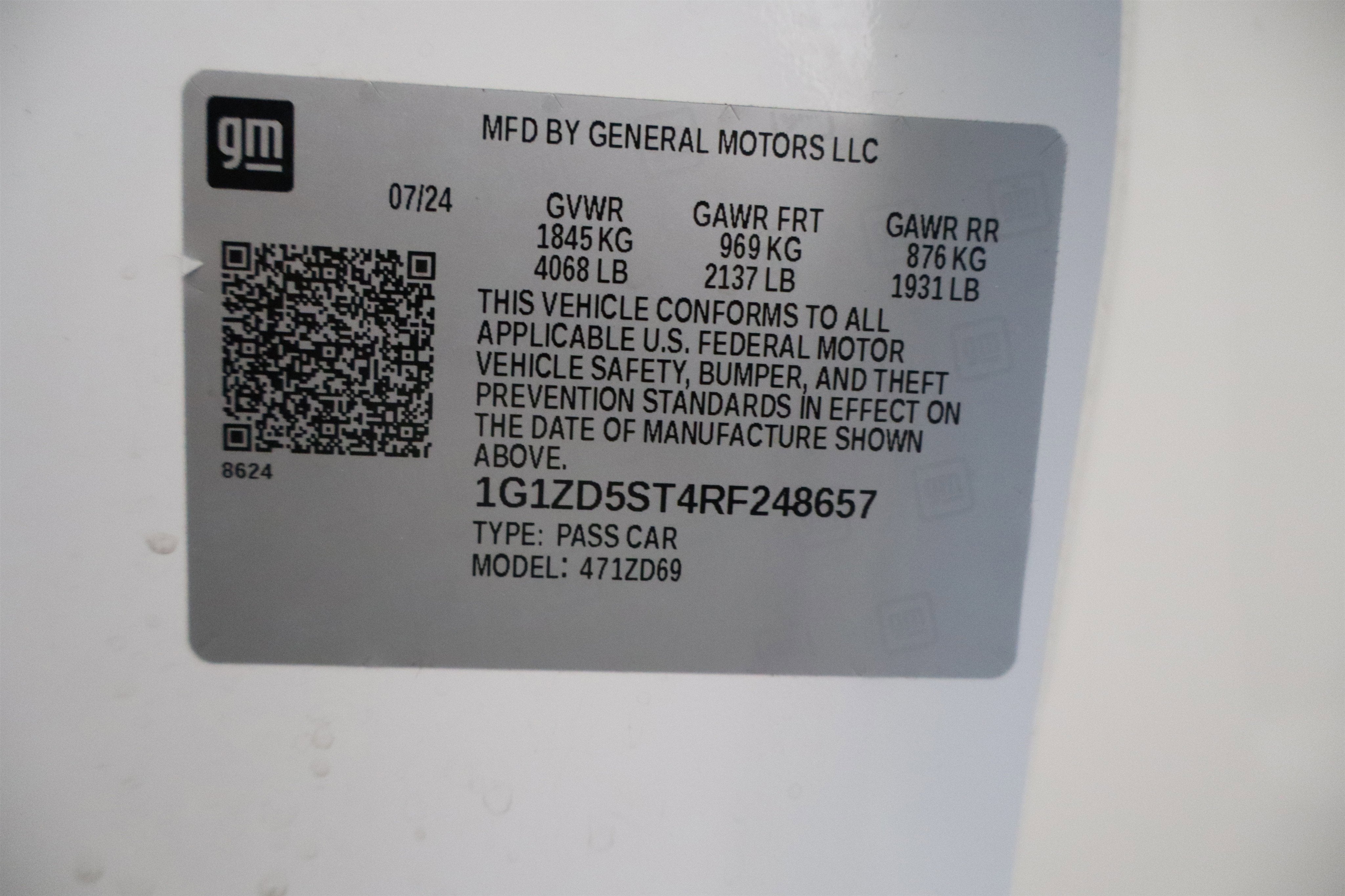 2024 Chevrolet Malibu 1LT