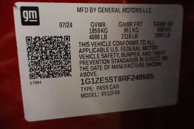 2024 Chevrolet Malibu 2LT