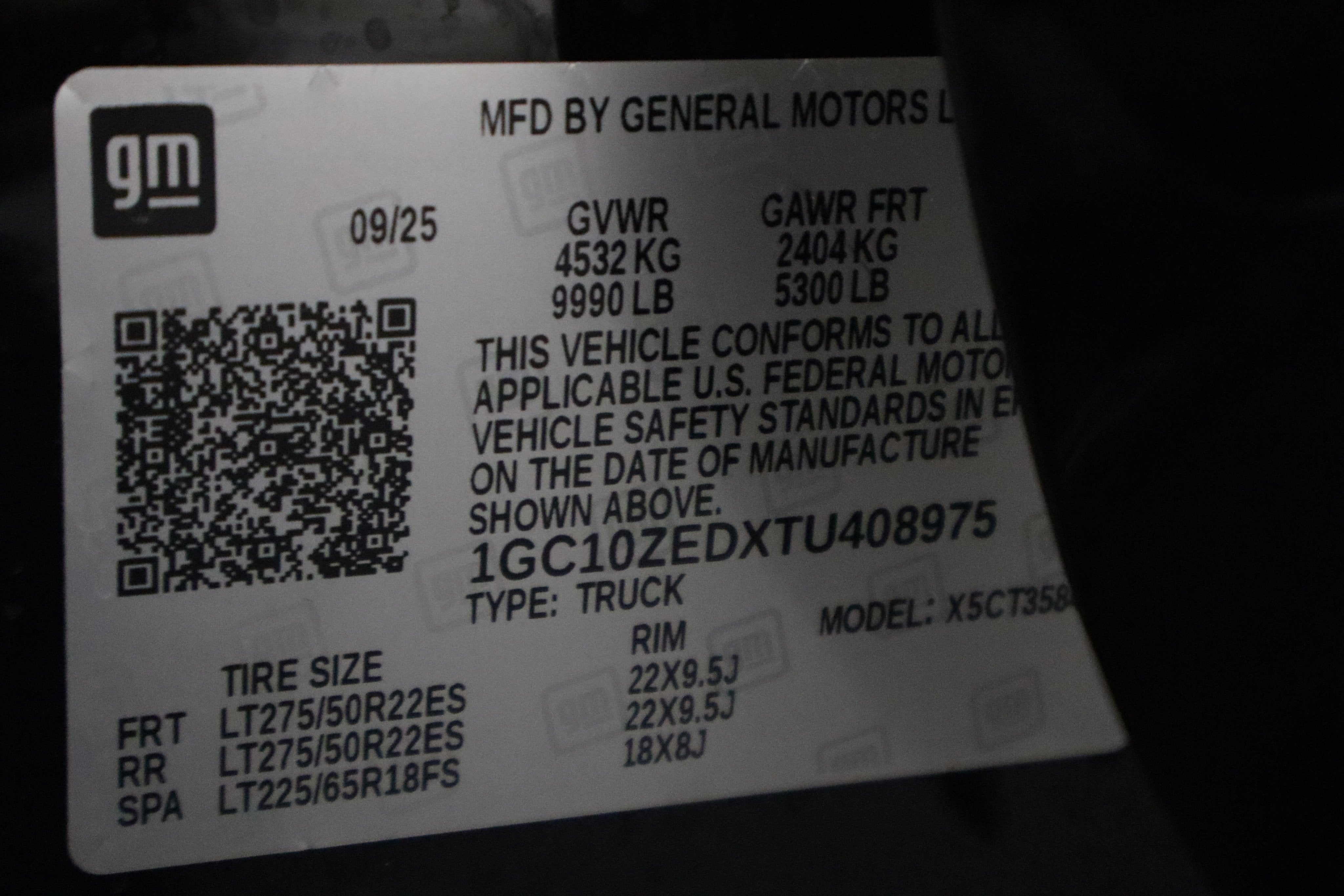 2026 Chevrolet Silverado EV LT - Extended Range