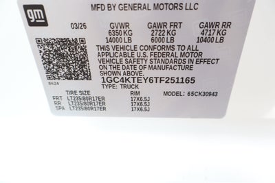 2026 Chevrolet Silverado 3500 HD LT DRW
