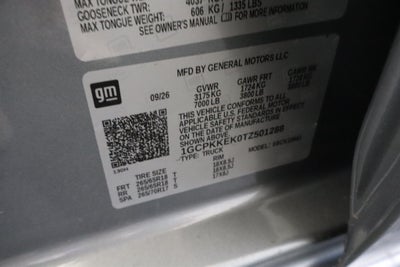 2026 Chevrolet Silverado 1500 LT (2FL)