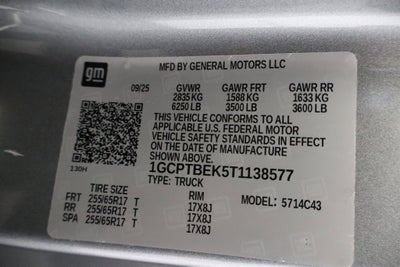 2026 Chevrolet Colorado WT