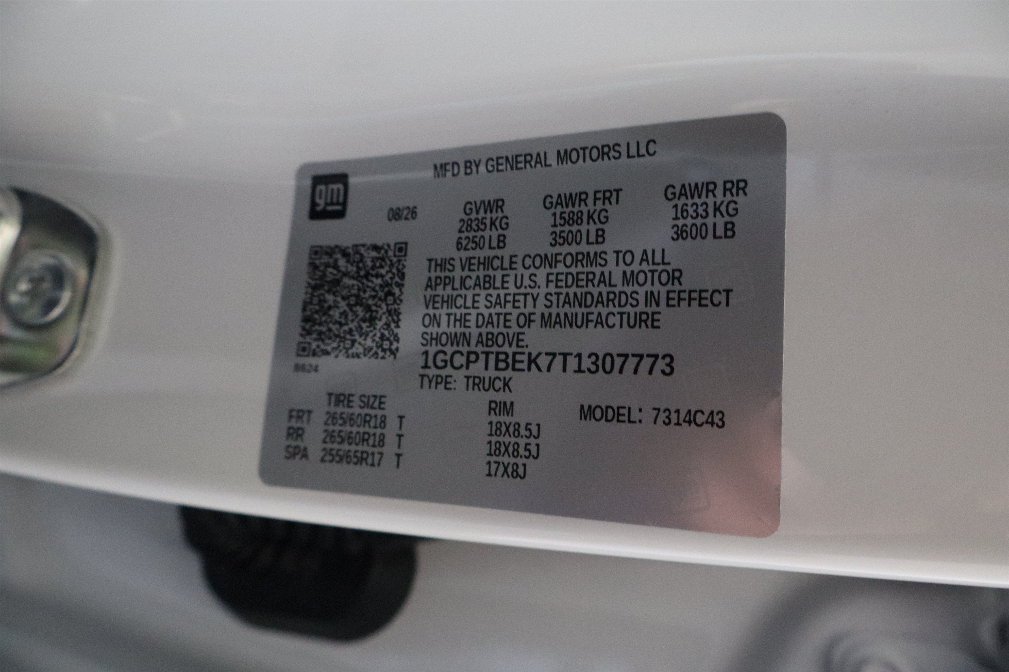 2026 Chevrolet Colorado WT