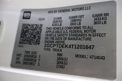 2026 Chevrolet Colorado Z71