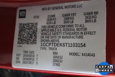 2026 Chevrolet Colorado Z71