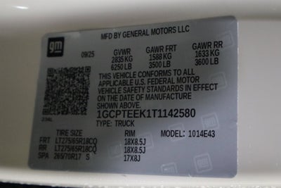 2026 Chevrolet Colorado Trail Boss