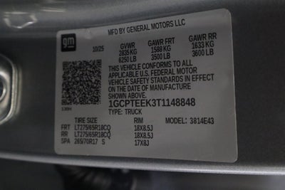 2026 Chevrolet Colorado Trail Boss