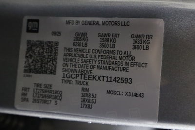 2026 Chevrolet Colorado Trail Boss