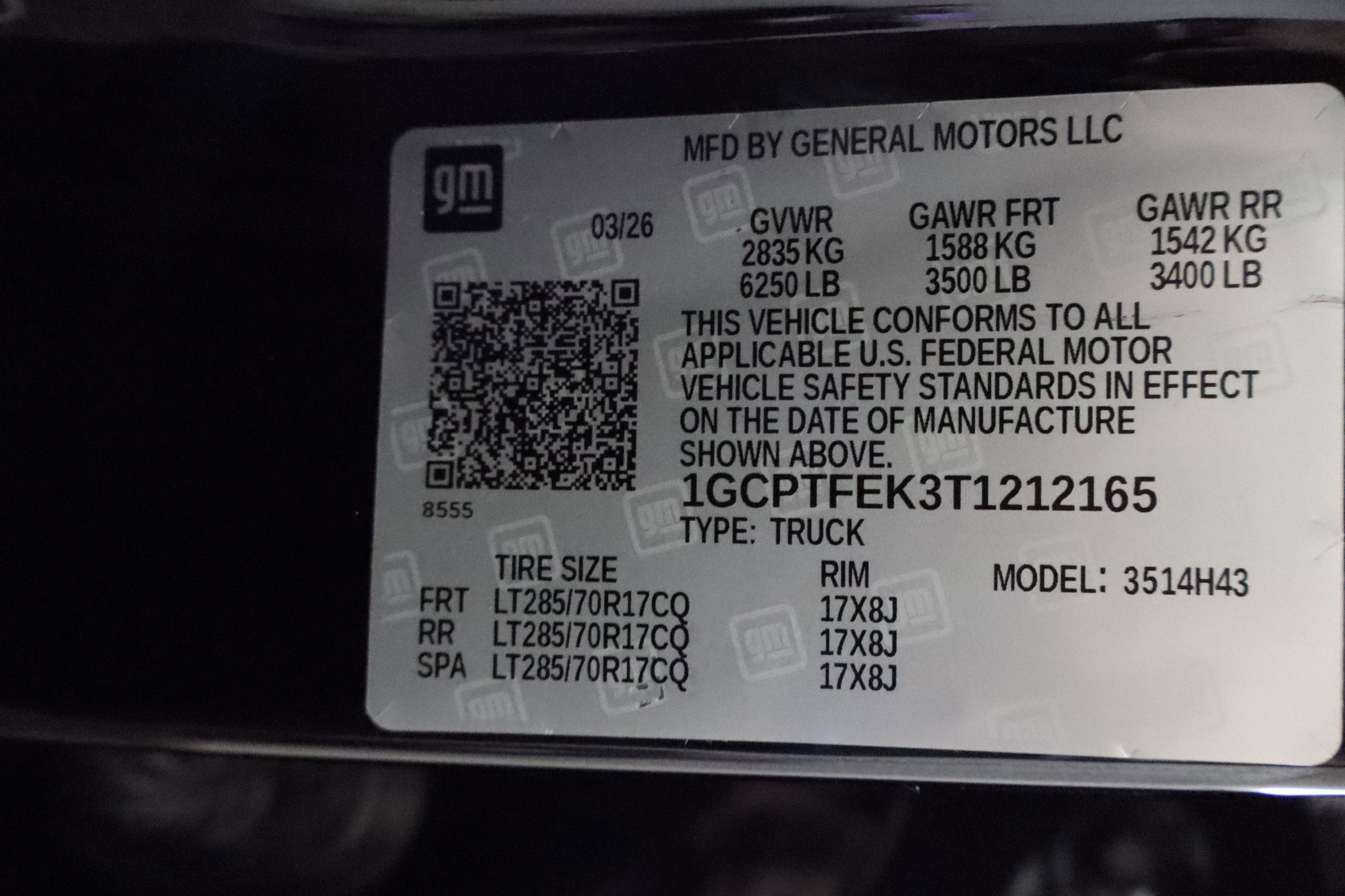 2026 Chevrolet Colorado ZR2