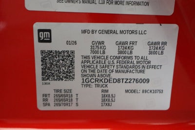 2026 Chevrolet Silverado 1500 LT