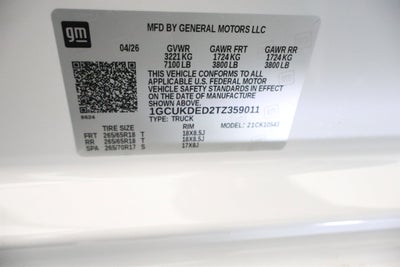 2026 Chevrolet Silverado 1500 LT