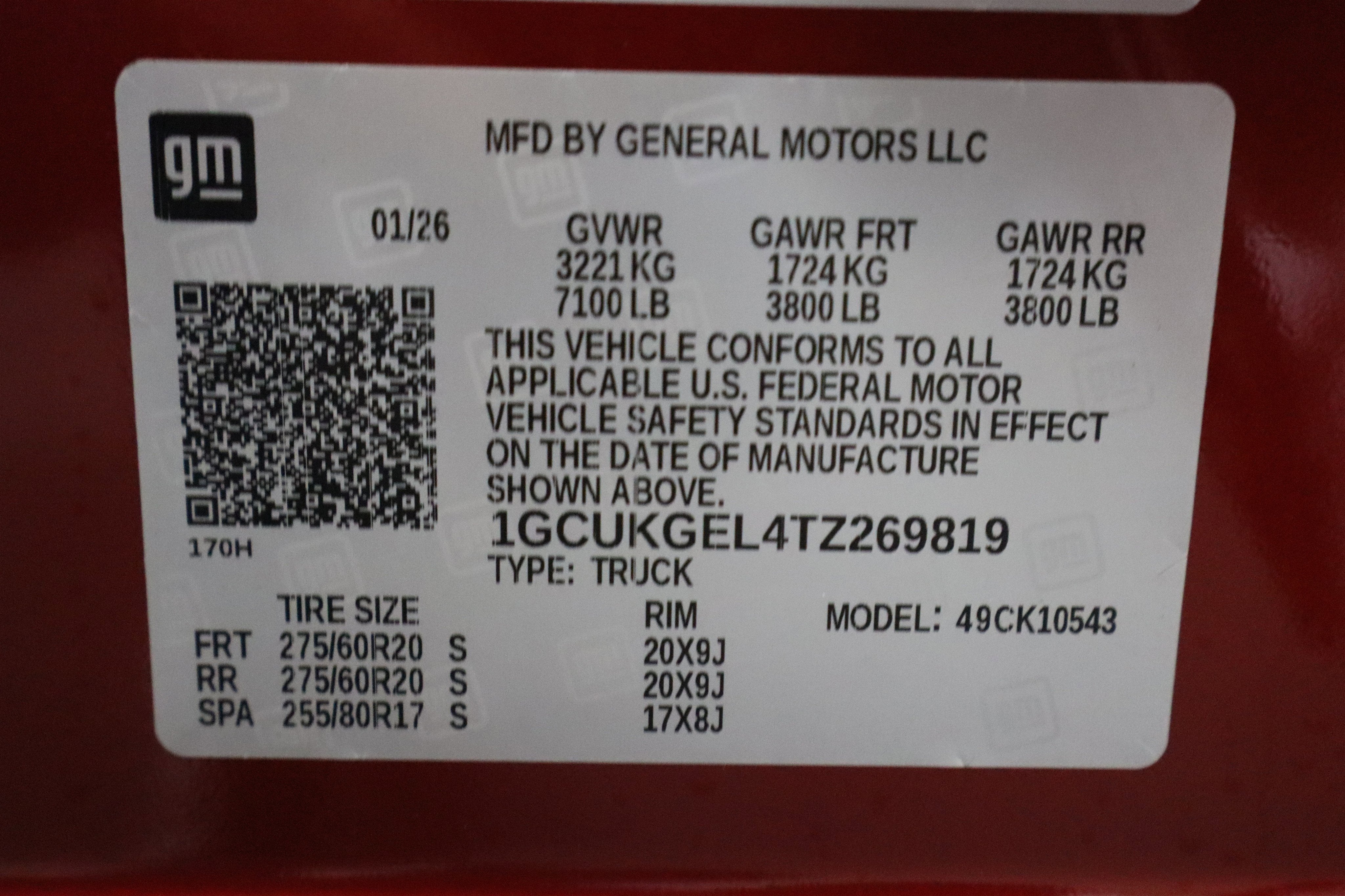 2026 Chevrolet Silverado 1500 LTZ