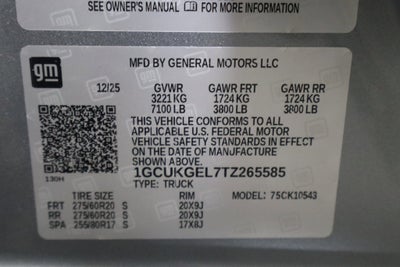 2026 Chevrolet Silverado 1500 LTZ