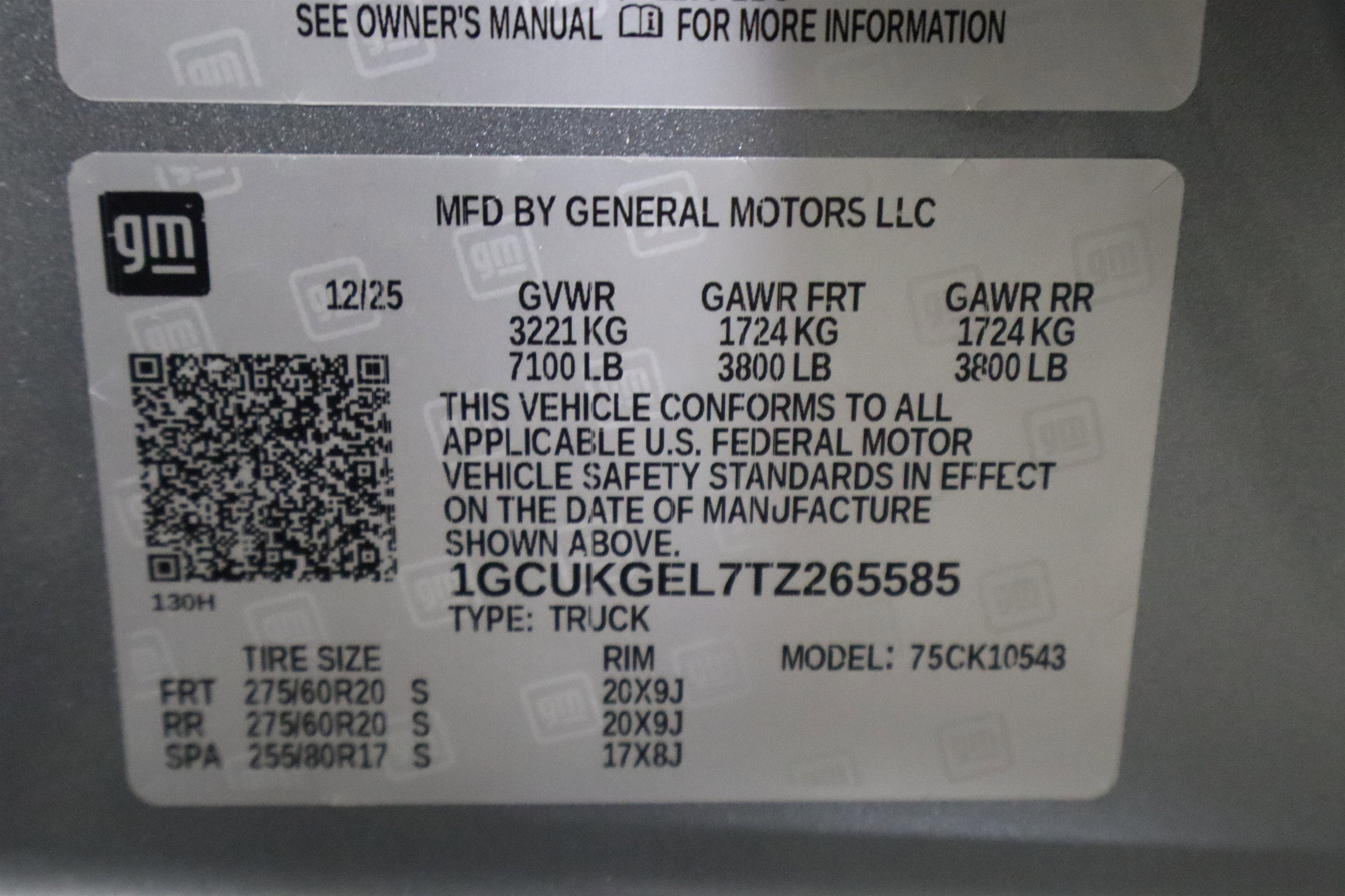 2026 Chevrolet Silverado 1500 LTZ