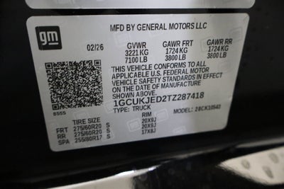 2026 Chevrolet Silverado 1500 High Country