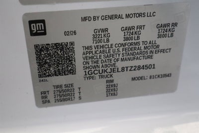 2026 Chevrolet Silverado 1500 High Country