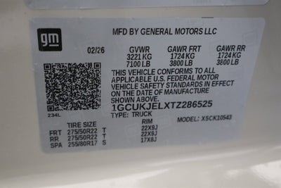 2026 Chevrolet Silverado 1500 High Country